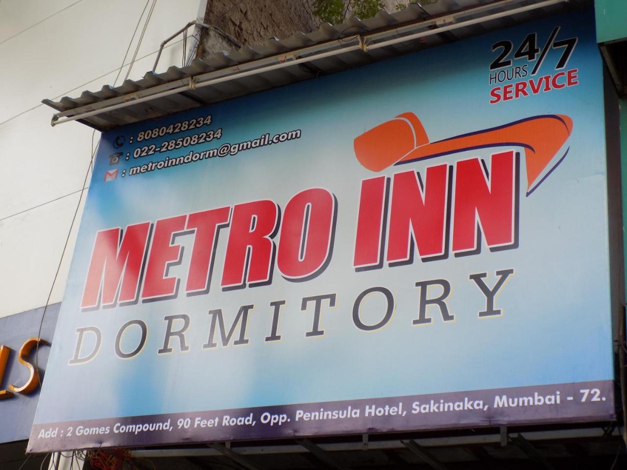 Metro Inn Dormitory Bombaim Exterior foto